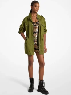 Anorak en coton biologique extensible