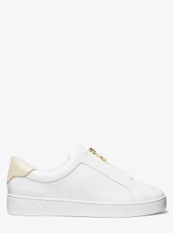 Basket Keaton en cuir avec fermeture à glissière