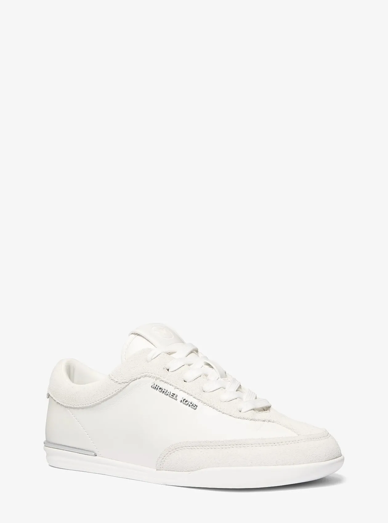 Basket Nolan en cuir et daim
