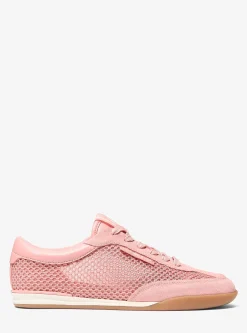 Basket Nolan en maille et daim
