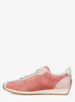 Basket Rhodes en daim à couleurs contrastées