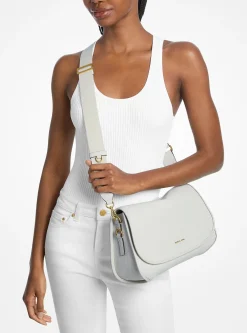 Besace convertible Holmes de taille moyenne en cuir grainé