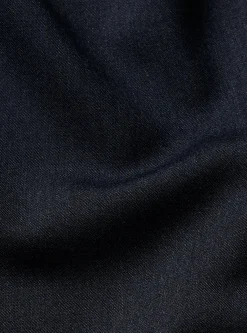Blazer à coupe ajustée en flanelle de laine mélangée