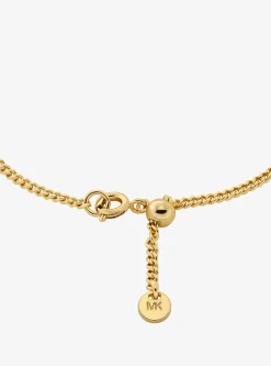 Bracelet à glissière avec breloque avec logo