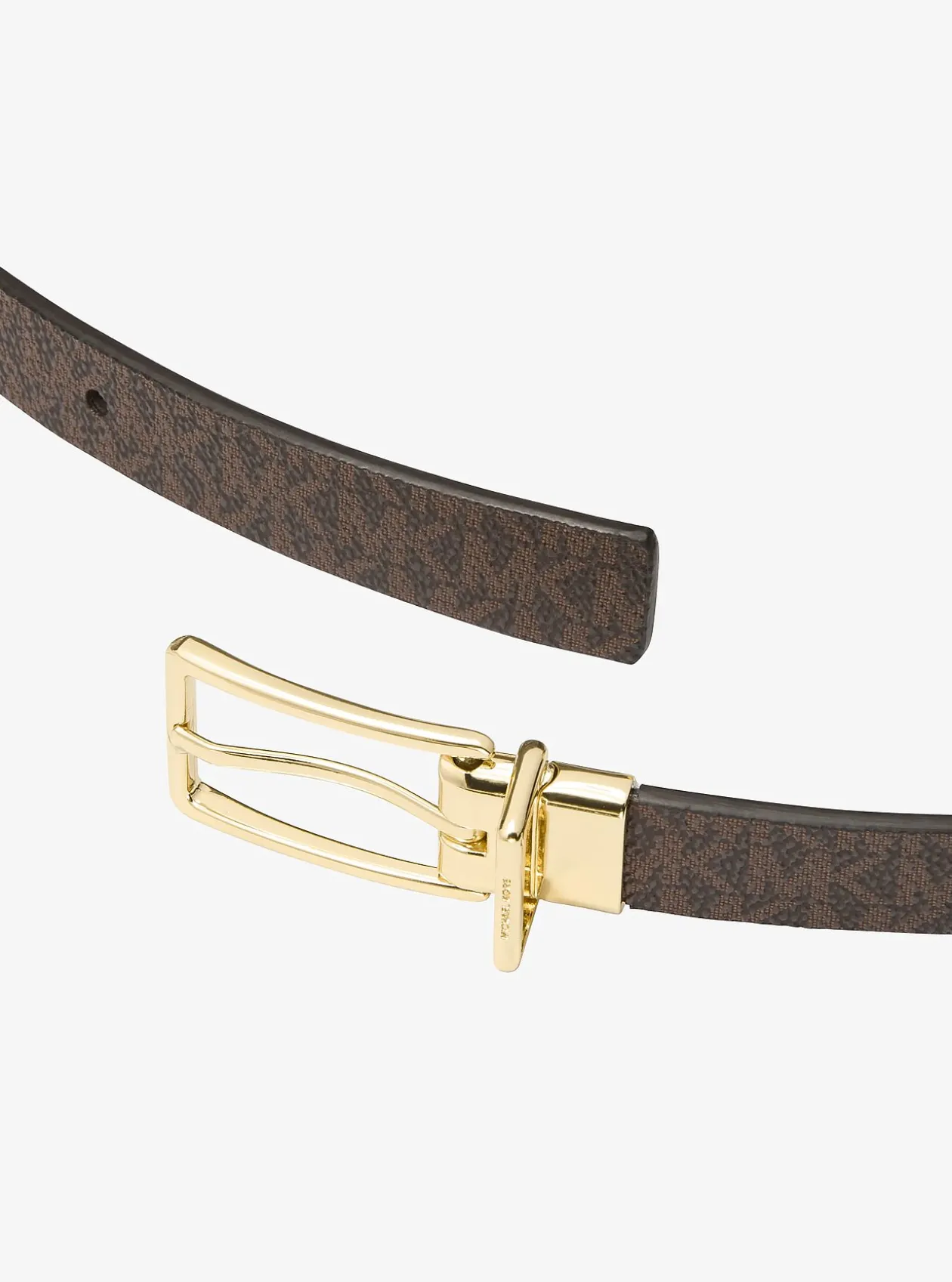 Ceinture réversible en cuir et à logo Signature