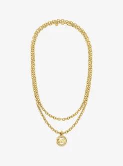 Collier à maillons et breloque MK Pop