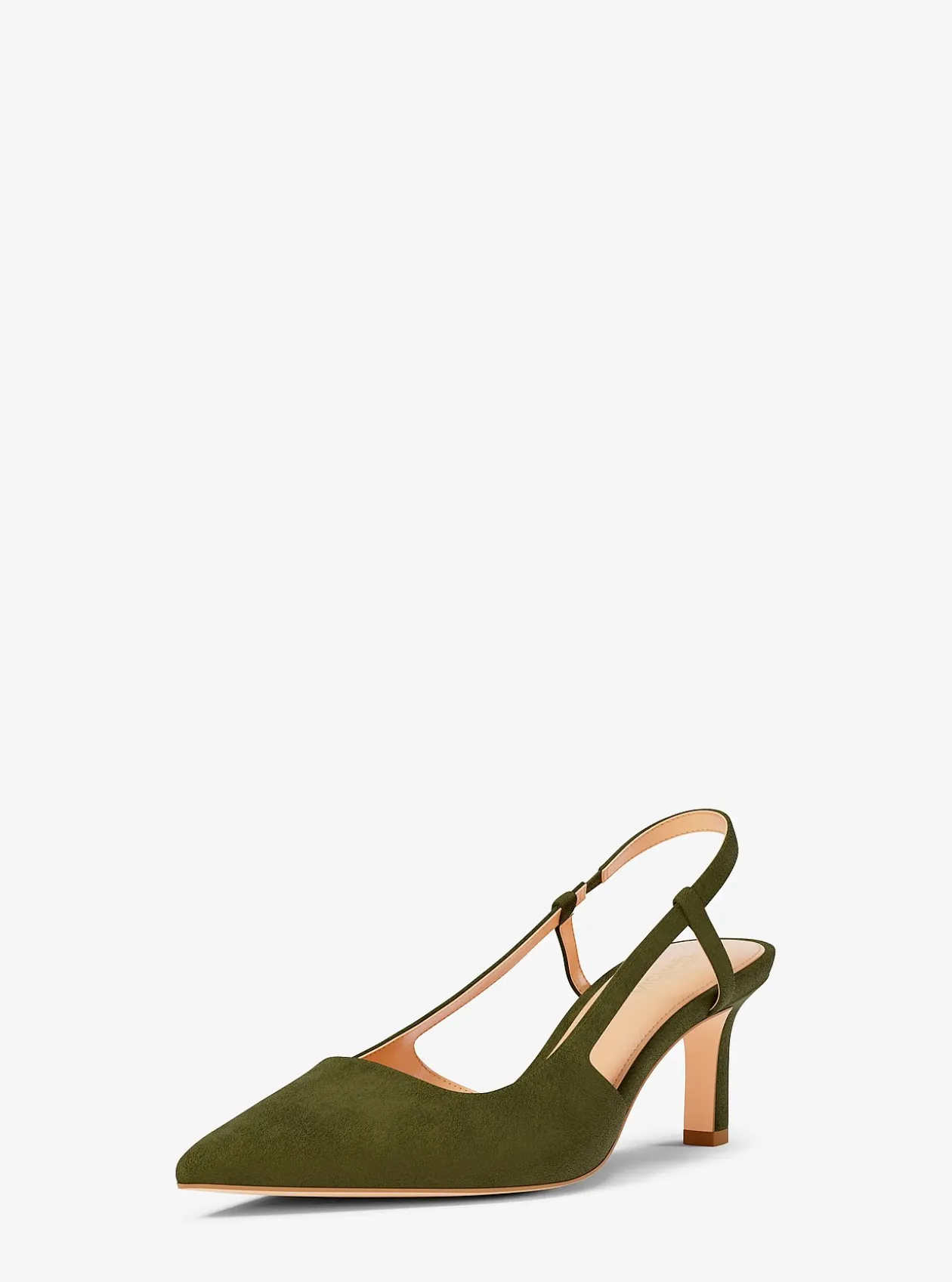 Escarpin Alora en daim avec bride arrière