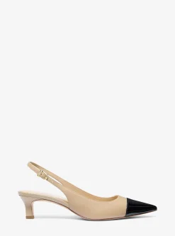 Escarpin Amara en cuir à bride arrière