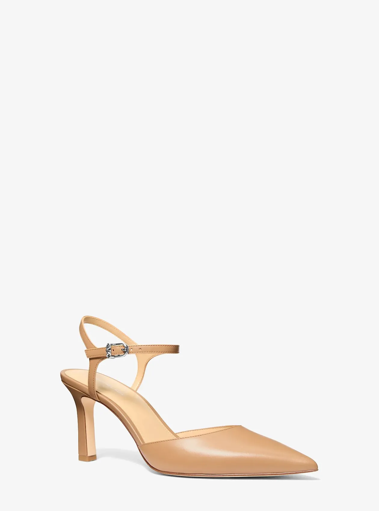 Escarpin Amara en cuir à talon mi-haut