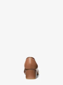 Escarpin Piper Flex en cuir à talon bloc