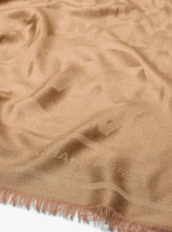 Foulard en jacquard à logo