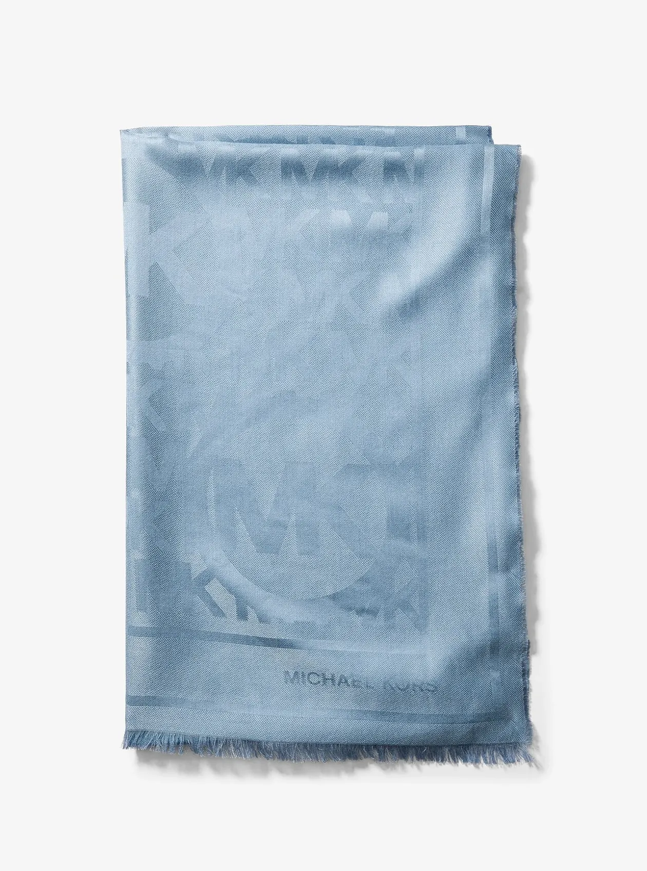 Foulard en jacquard à logo