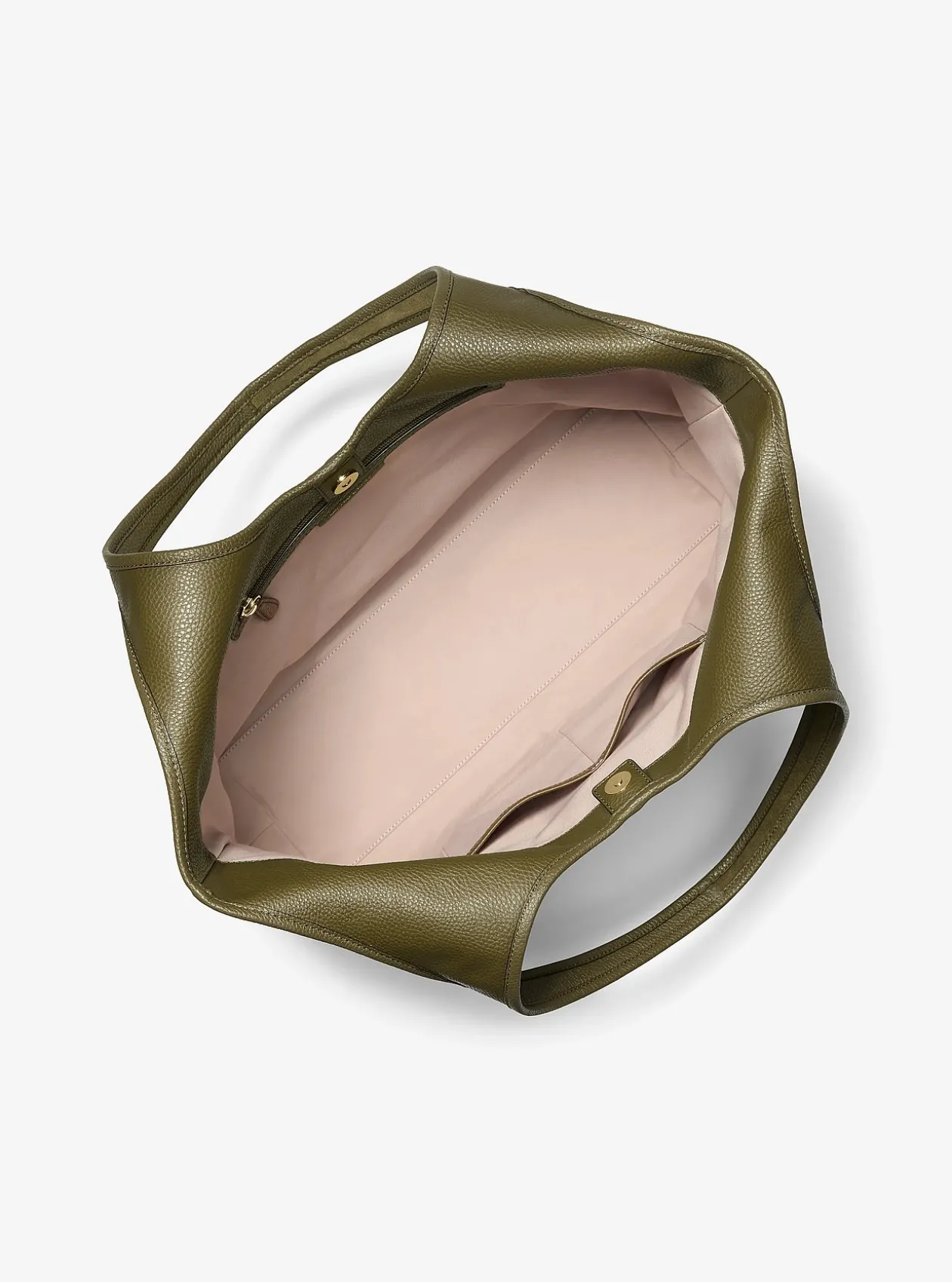 Grand cabas Henly en cuir et daim