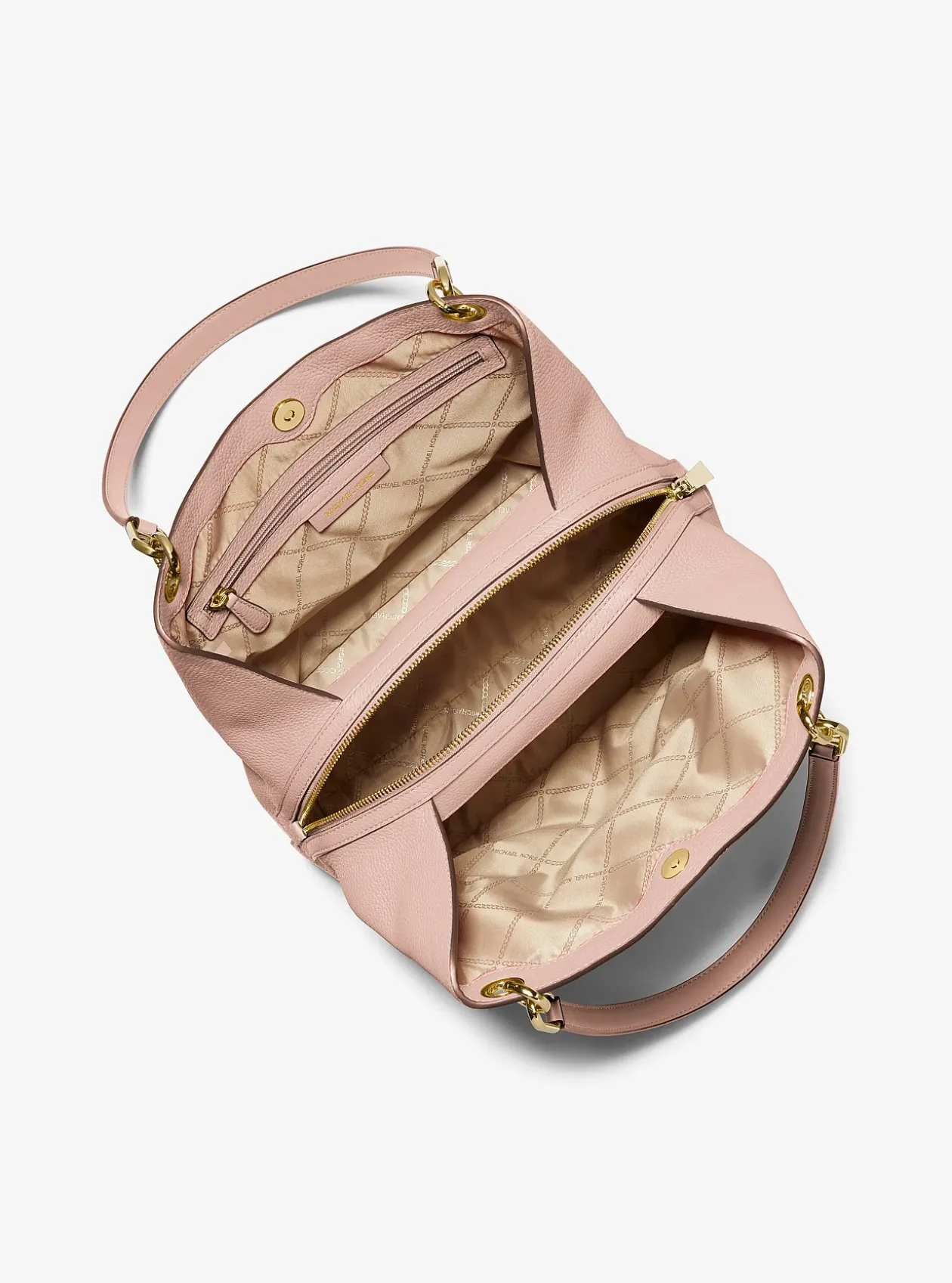Grand cabas Kensington en cuir grainé