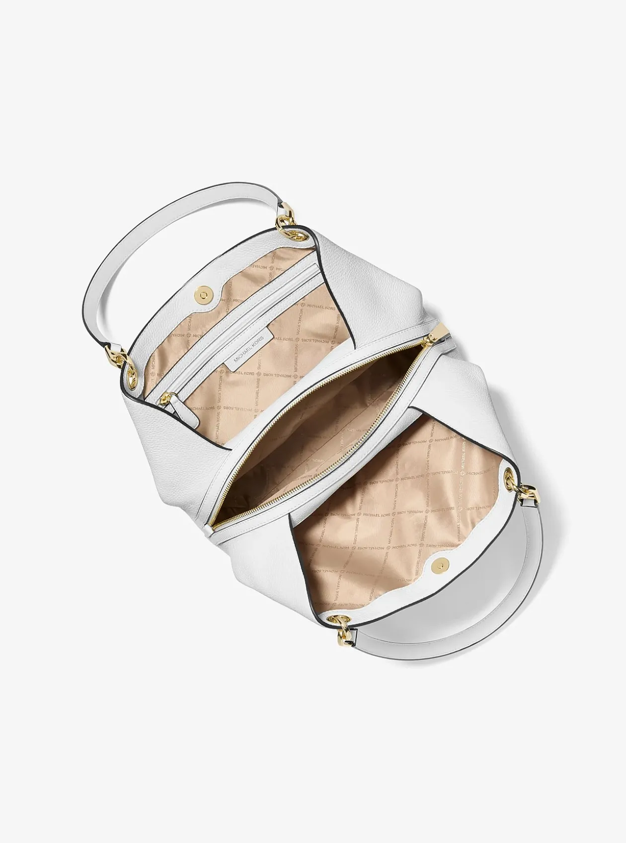 Grand cabas Kensington en cuir grainé