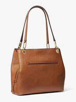 Grand cabas Kensington en cuir grainé