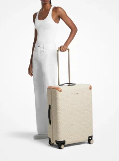 Grande valise à logo
