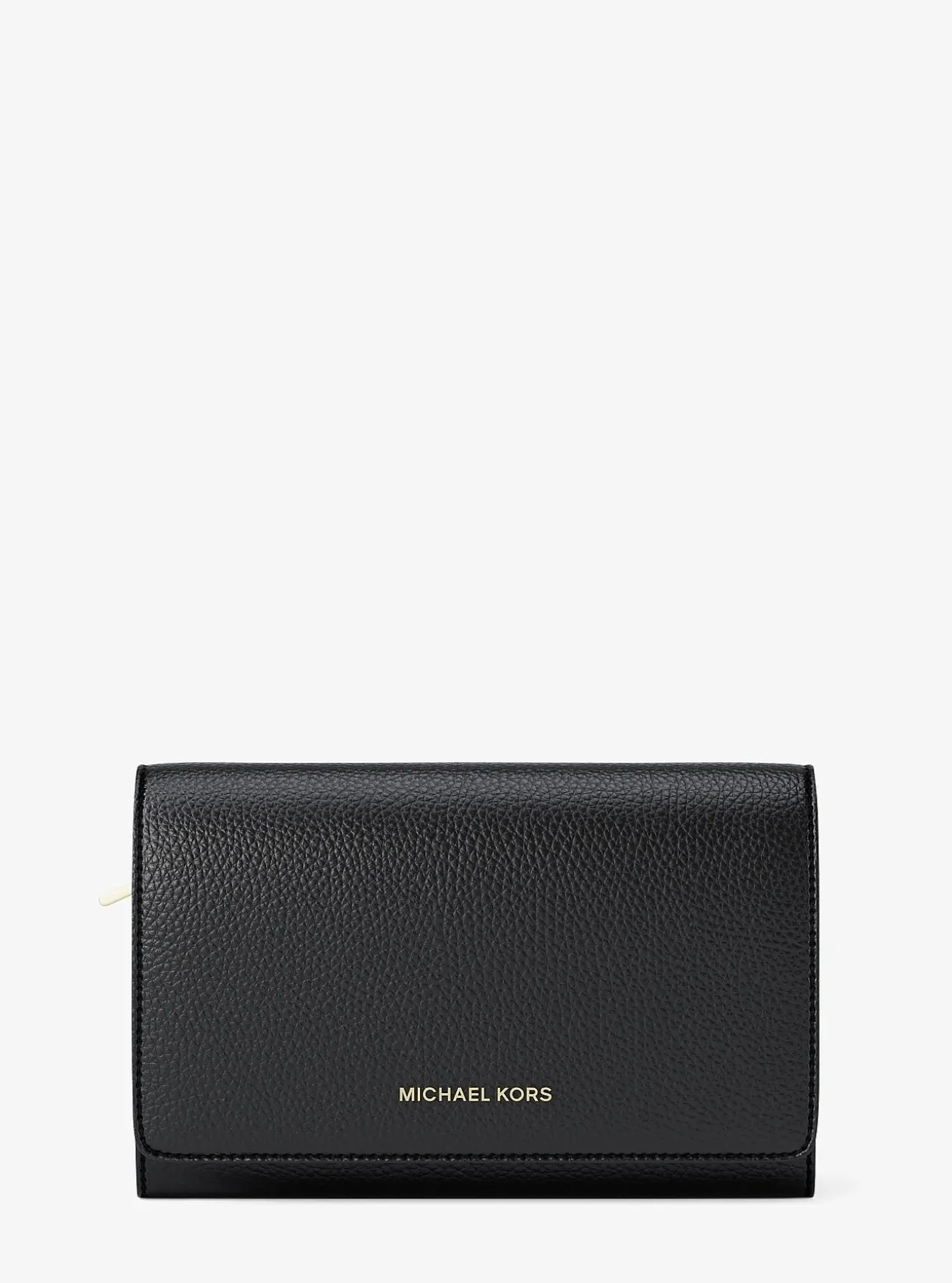 Grand portefeuille Jet Set en cuir grainé