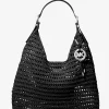 Grand sac porté épaule bohème Nolita en crochet