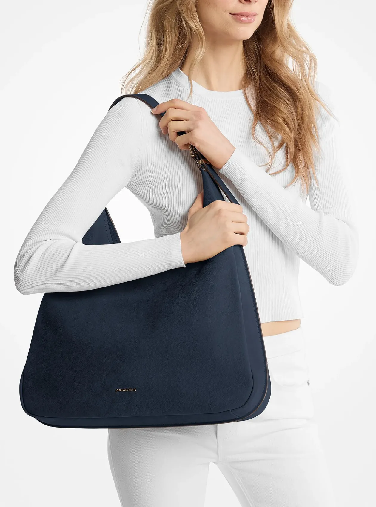 Grand sac porté épaule bohème Nolita en nubuck