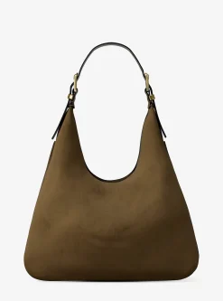 Grand sac porté épaule bohème Nolita en nubuck