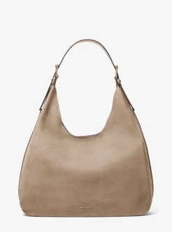 Grand sac porté épaule bohème Nolita en nubuck