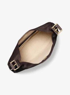 Grand sac porté épaule bohème Nolita en nubuck