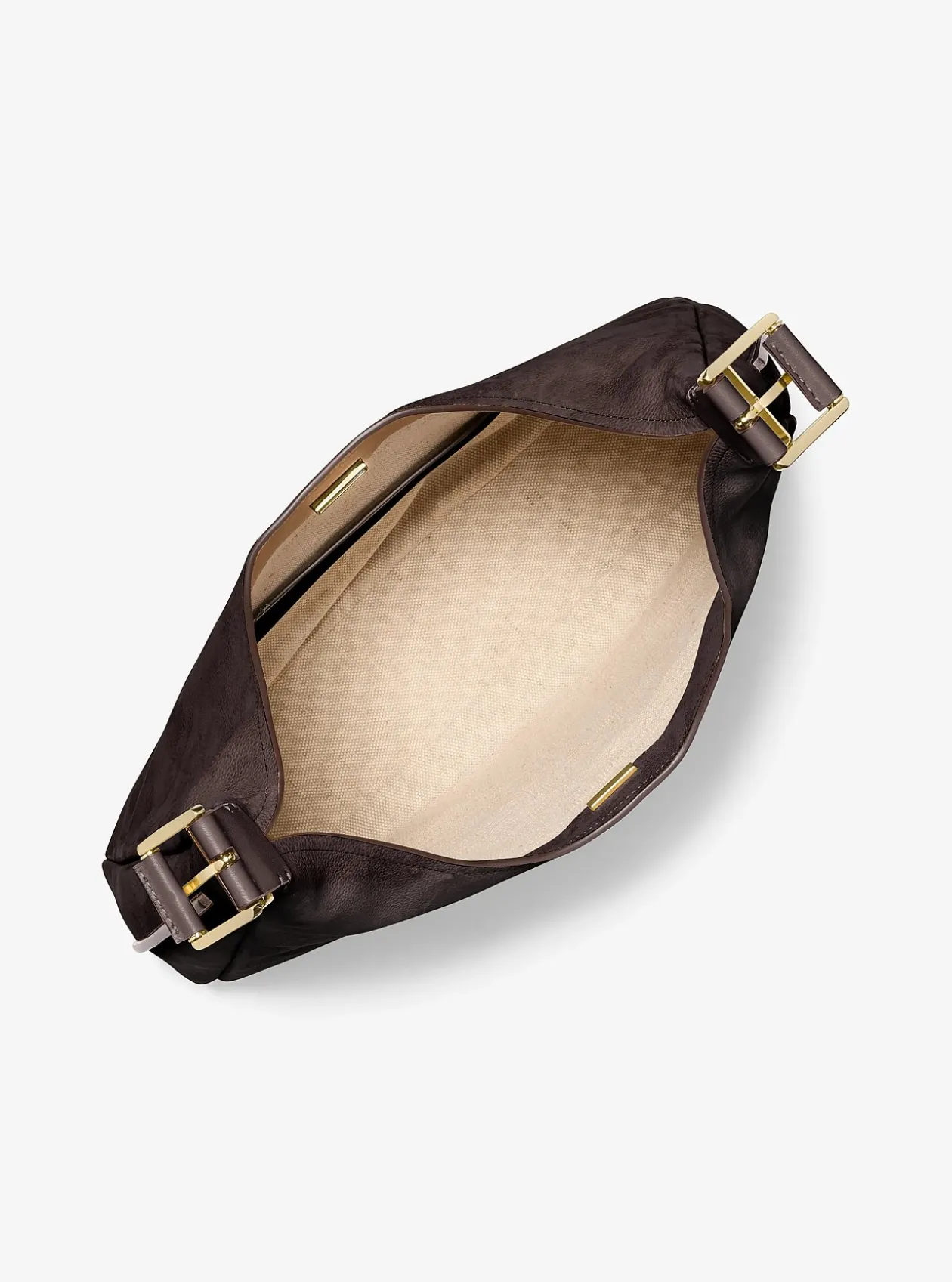 Grand sac porté épaule bohème Nolita en nubuck