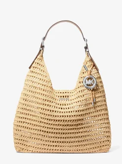 Grand sac porté épaule bohème Nolita en crochet