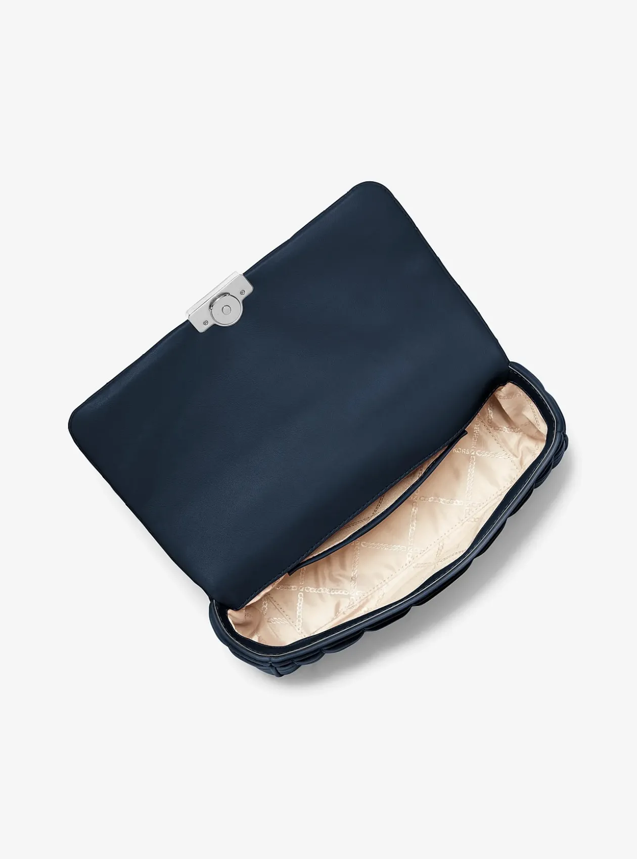Grand sac porté épaule Tribeca en cuir matelassé