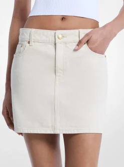 Mini-jupe en denim