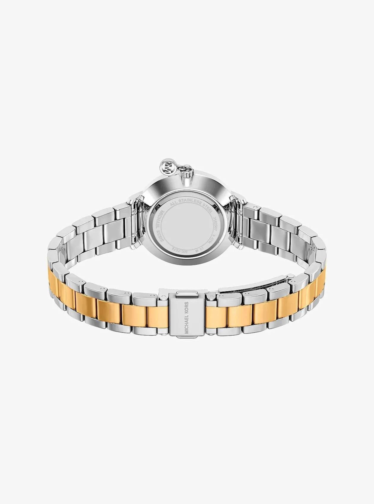 Mini montre Pyper bicolore à pierres pavées