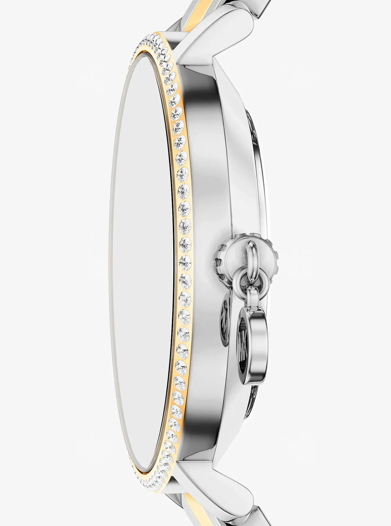 Mini montre Pyper bicolore à pierres pavées