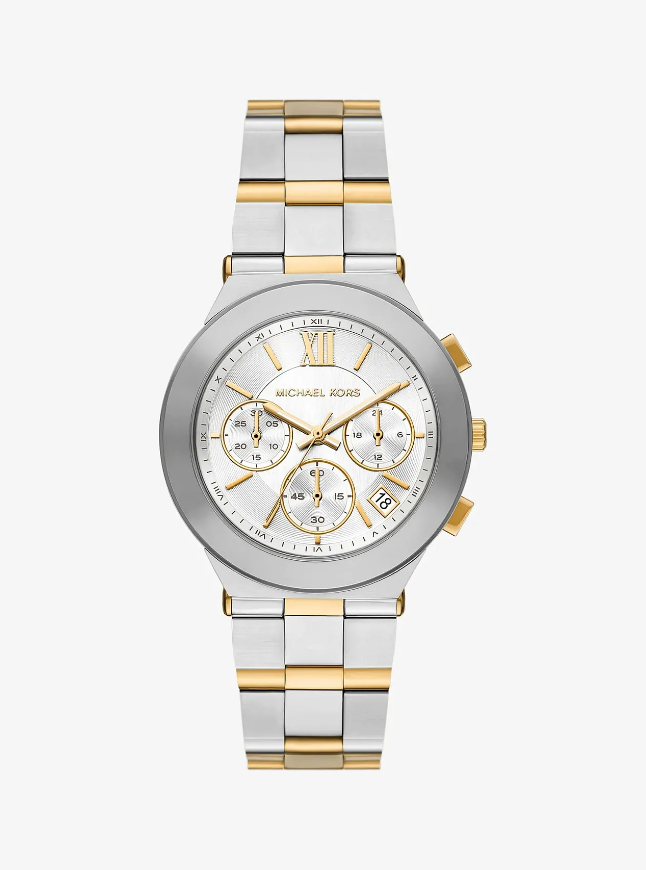 Montre Billie en acier inoxydable bicolore