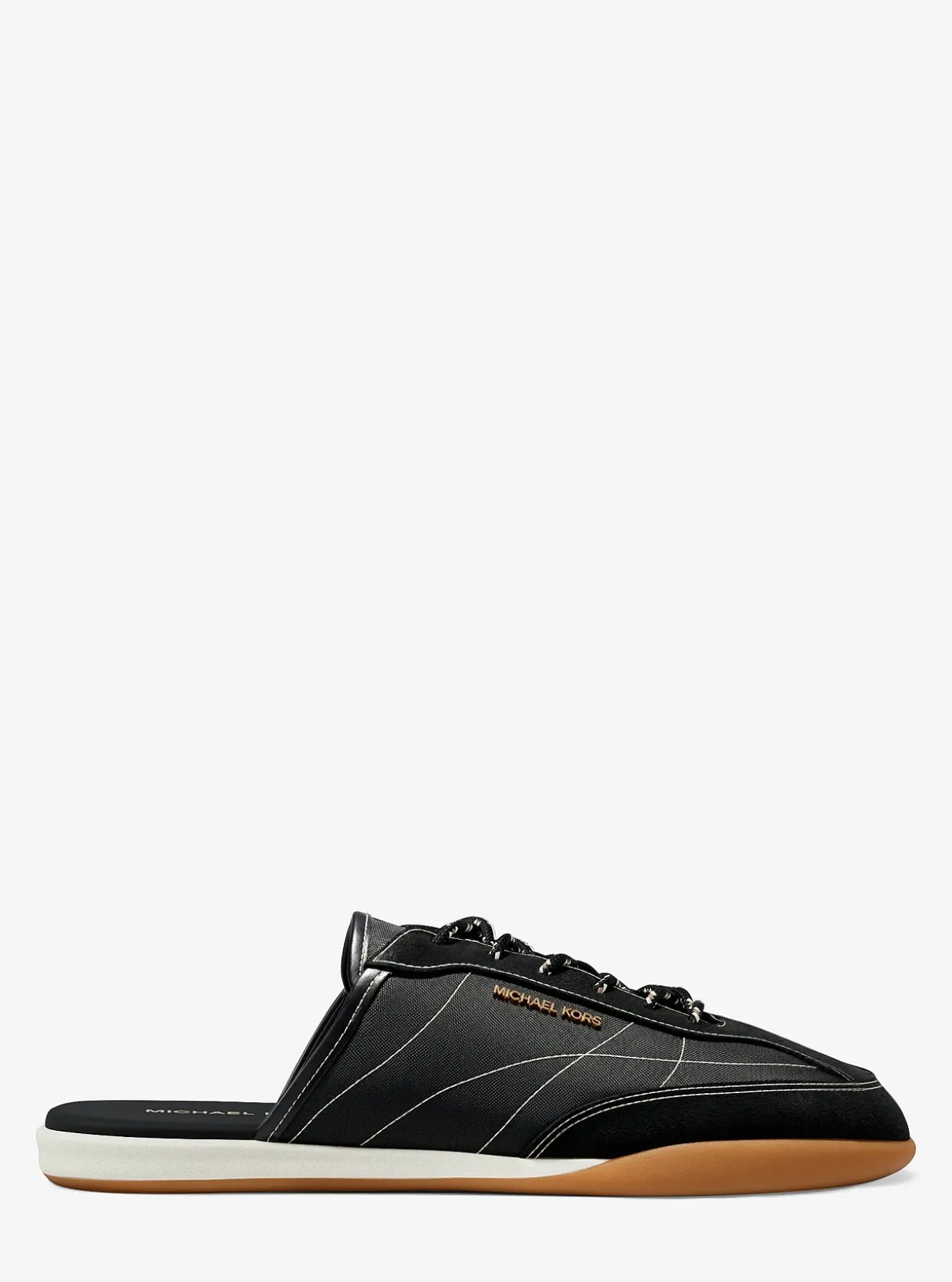 Mule Nolan en nylon et daim
