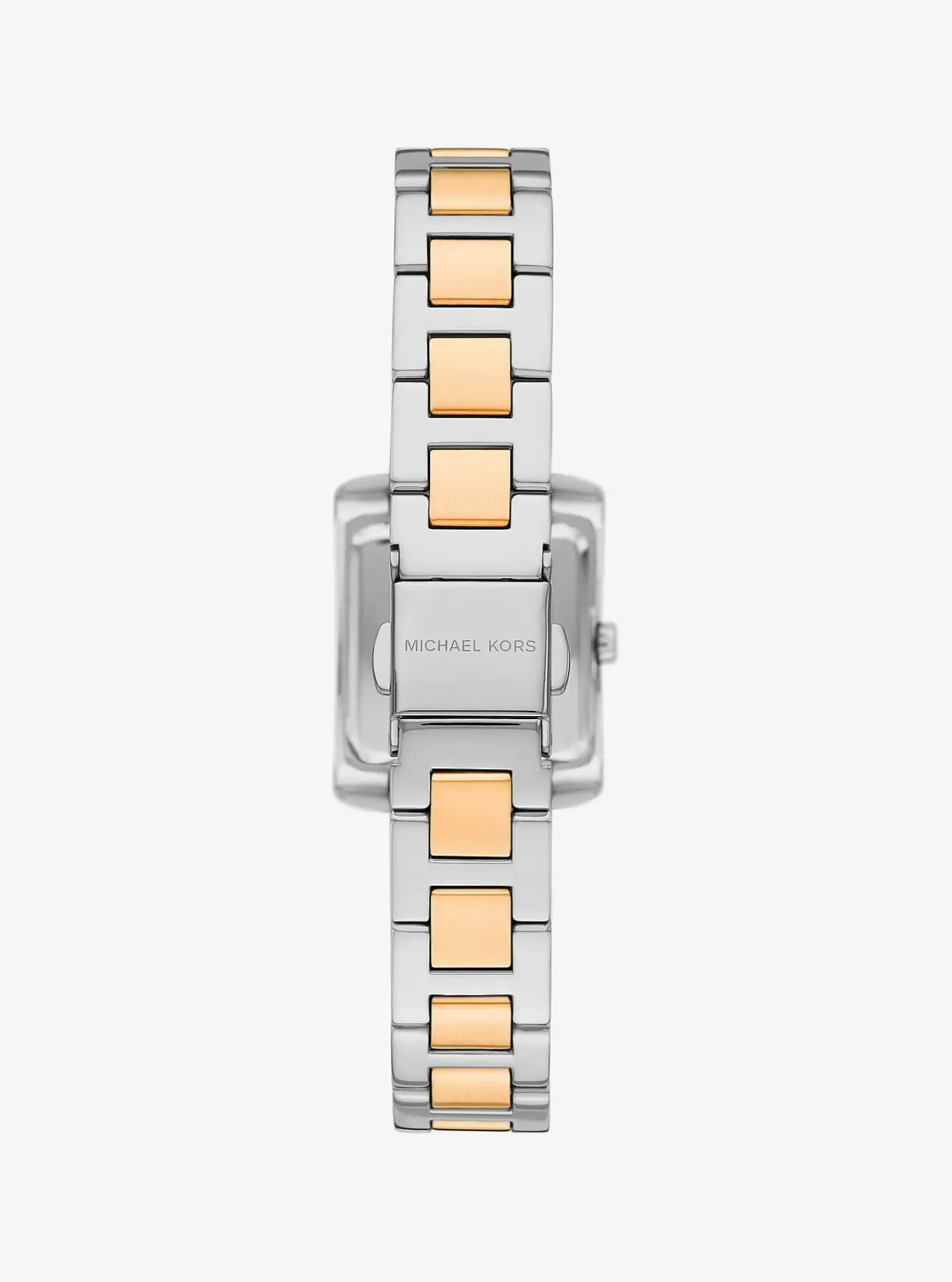 Petite montre Emery bicolore à pierres pavées