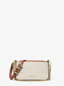 Petite pochette Bryant convertible à logo Signature