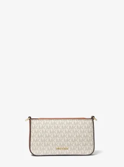 Petite pochette Bryant convertible à logo Signature