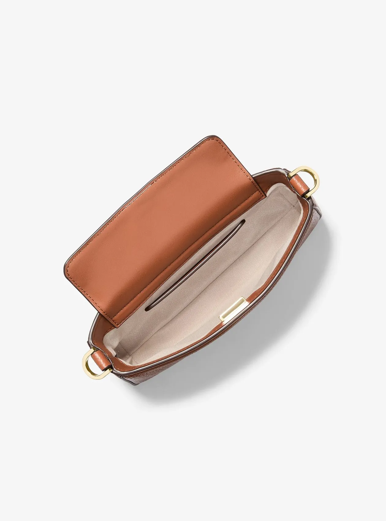 Petite pochette Bryant convertible en cuir grainé