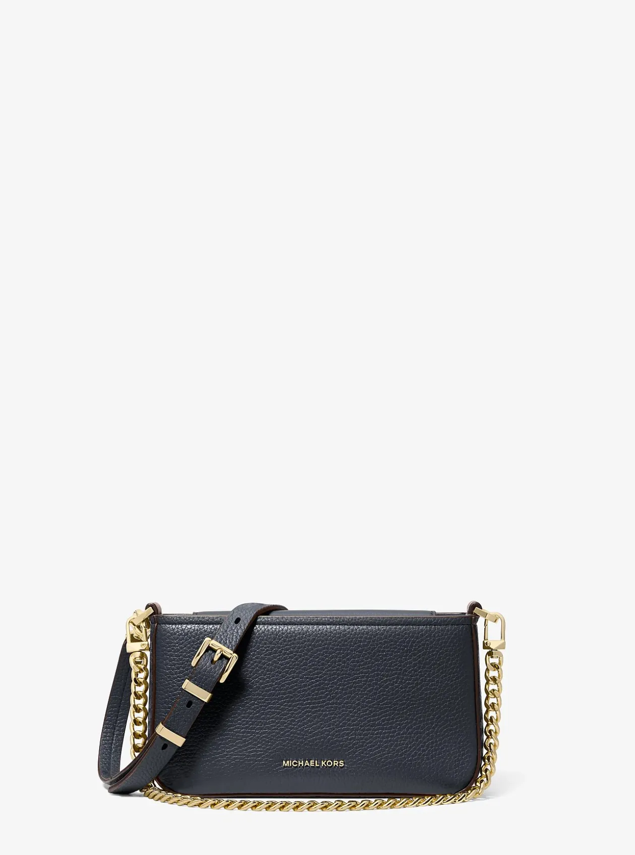 Petite pochette Bryant convertible en cuir grainé
