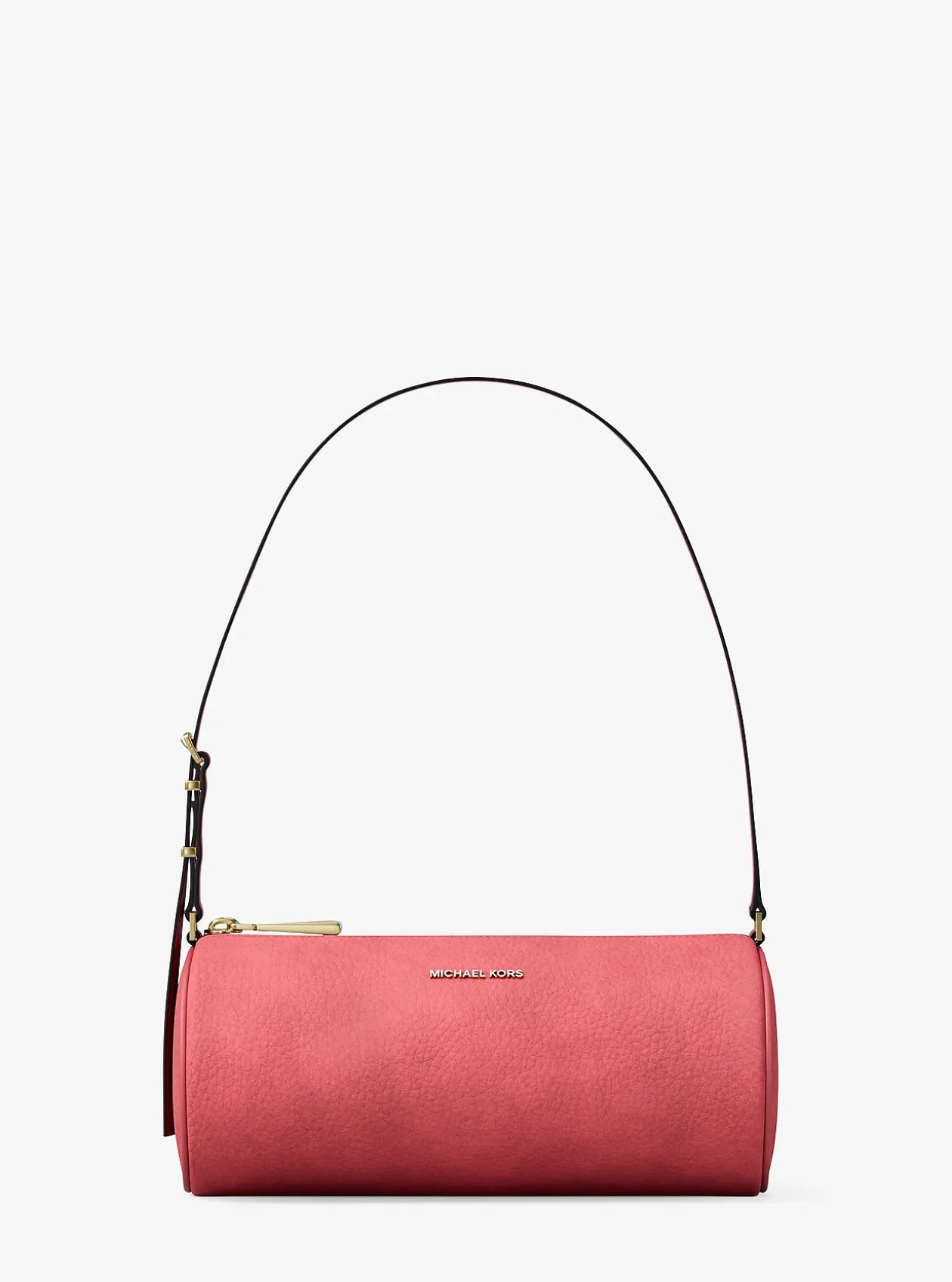 Petite pochette cylindrique Izzy en nubuck