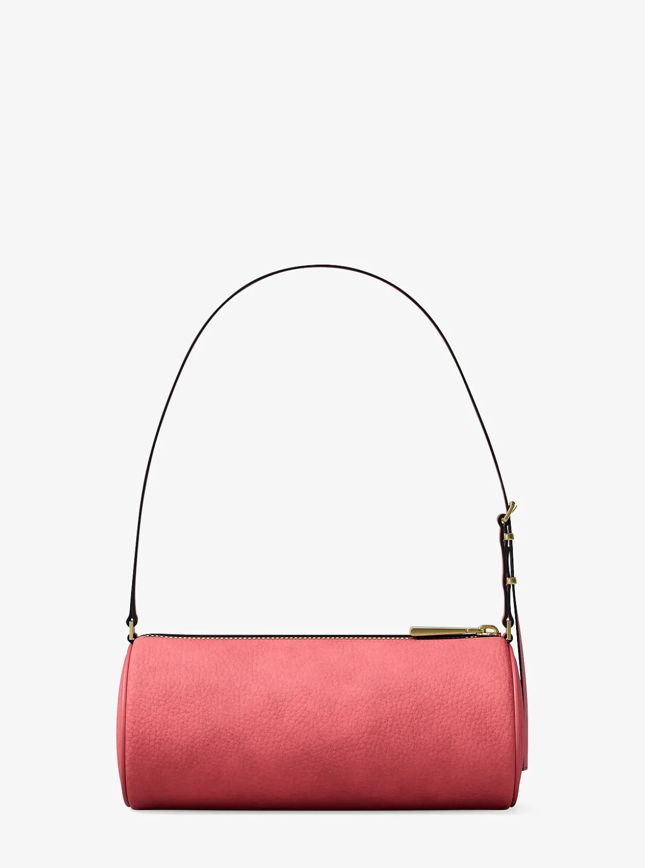 Petite pochette cylindrique Izzy en nubuck