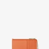 Petit porte-cartes Jet Set en cuir grainé