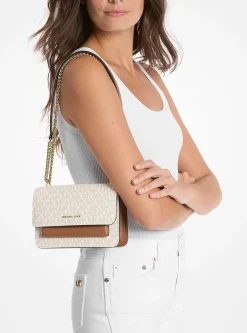 Petit sac à bandoulière Claire à logo Signature