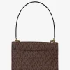 Petit sac à bandoulière Claire à logo Signature