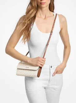 Petit sac à bandoulière Jet Set pour smartphone à logo Signature