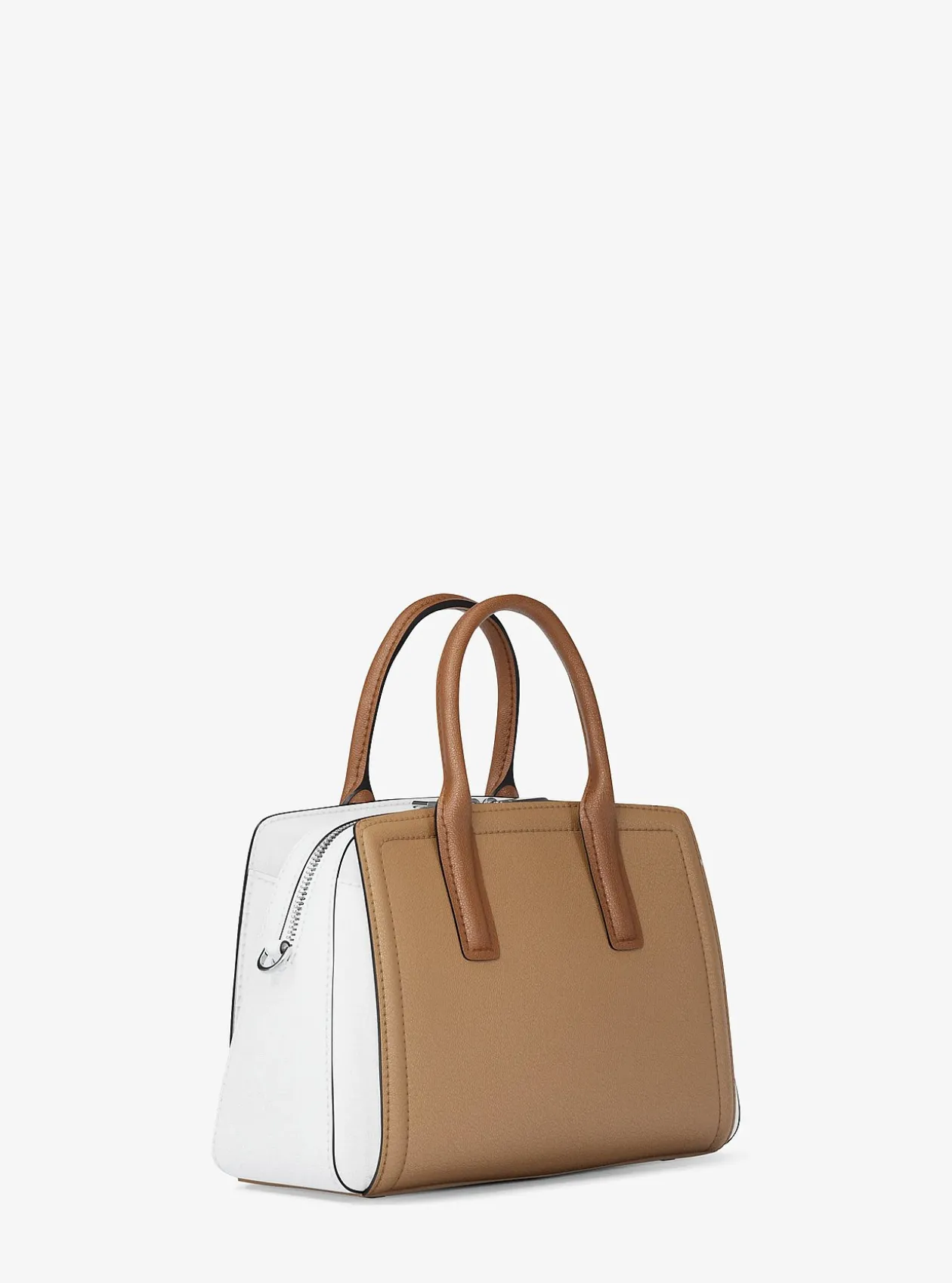 Petit sac Laila en cuir à couleurs contrastées