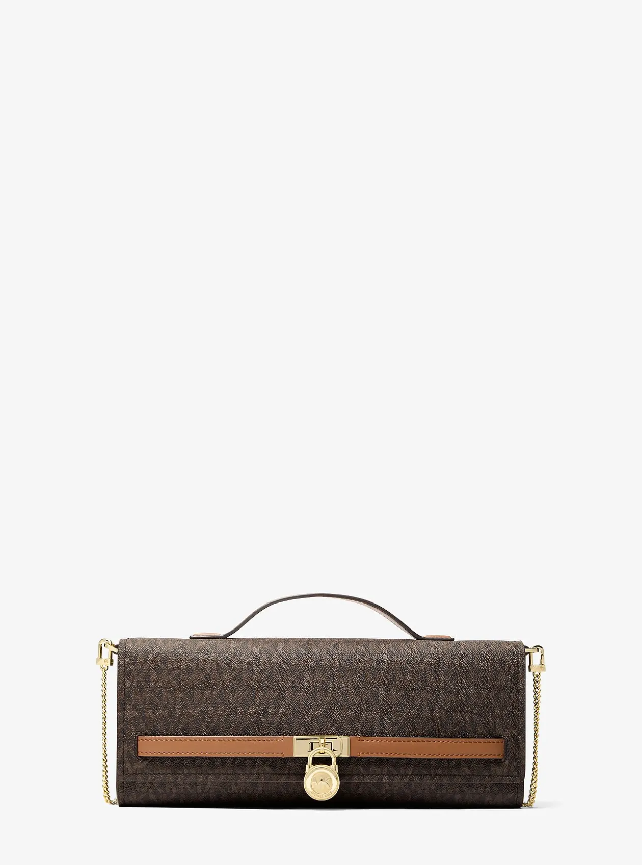 Pochette Hamilton Moderne de taille moyenne à logo Signature