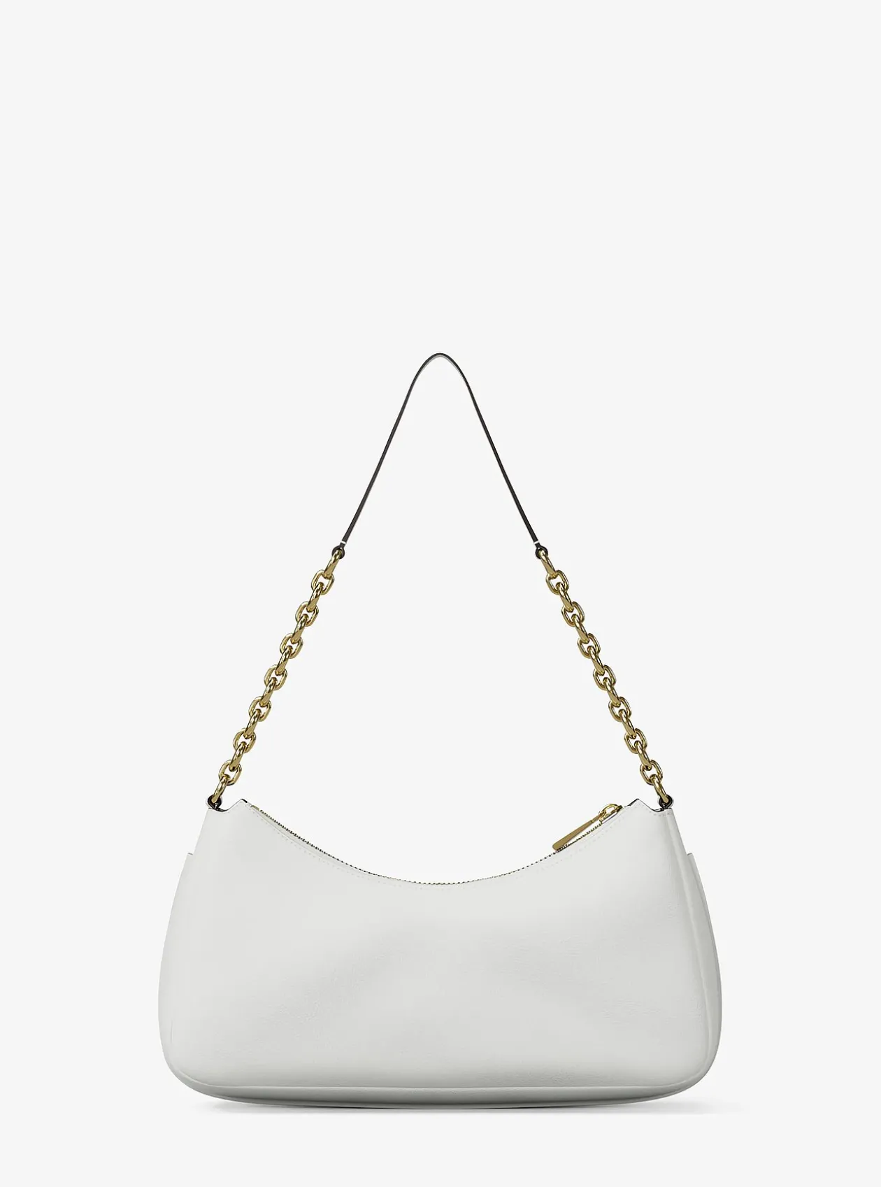 Pochette Nolita de taille moyenne en cuir grainé à chaîne