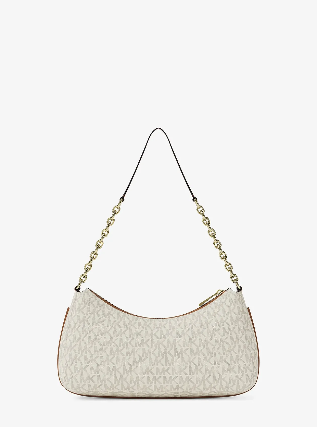 Pochette Nolita de taille moyenne à chaîne et logo Signature